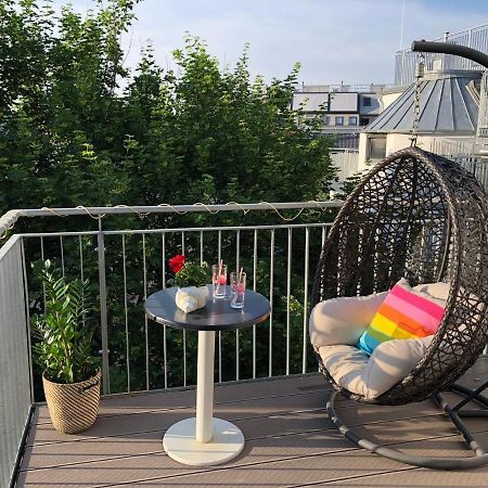 Stylish Rooms, Sunny Terrace In Vienna City Center Zewnętrze zdjęcie